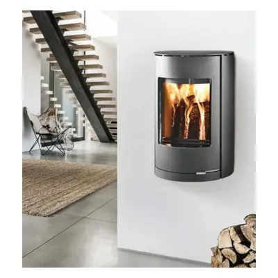 Westfire Uniq 36 Wall Hung DEFRA Approved Wood Burning Ecodesign Stove