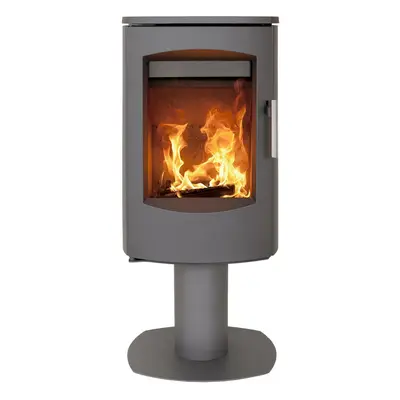 Heta Scanline 7D 4.5kW Wood Burning / Multifuel Pedestal Stove