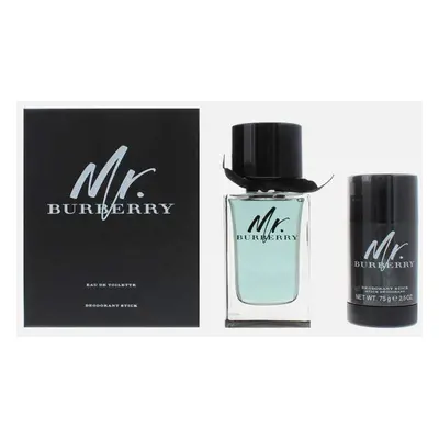 Burberry Mr. Burberry Gift Set 100ml EDT + 75g Deodorant Stick