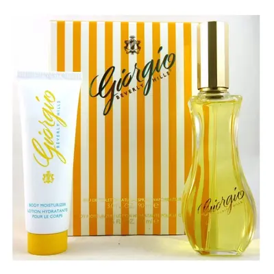 Giorgio Beverly Hills Giorgio Yellow Gift Set 90ml EDT + 50ml Body Lotion