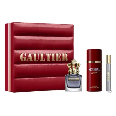 Jean Paul Gaultier Scandal Pour Homme Gift Set 50ml EDT + 150ml Deodorant Spray + 10ml EDT