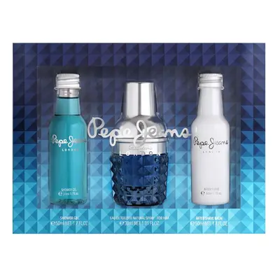 Pepe Jeans For Him Gift Set 30ml EDT + 50ml Shower Gel + 50ml Aftershave Balm