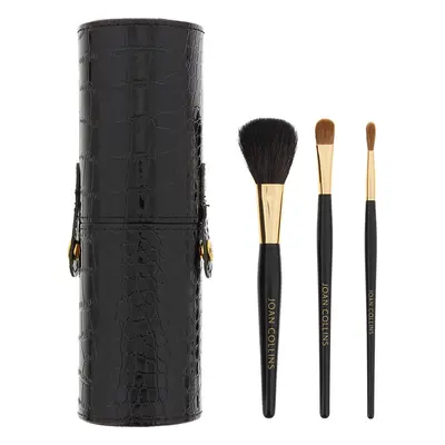 Joan Collins Good To Go Brush Caddy With 3 Brushes