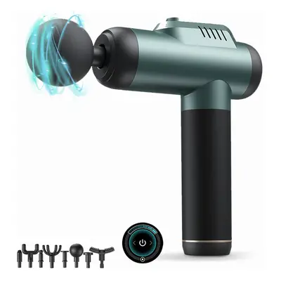 KONKA A1-8D Massage Guns Deep Tissue Percussion Muscle Massager 6 Gear Adjustable Type-C Recharg