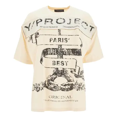 Y PROJECT "paris' best t-shirt with