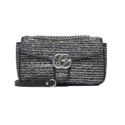 GUCCI | Black GG Marmont small shoulder bag | Women