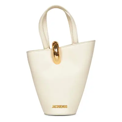 JACQUEMUS | Ivory The small Bambola bucket bag | Women