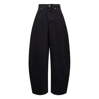 JACQUEMUS | Black The Ovalo de-Nîmes denim jeans | Women