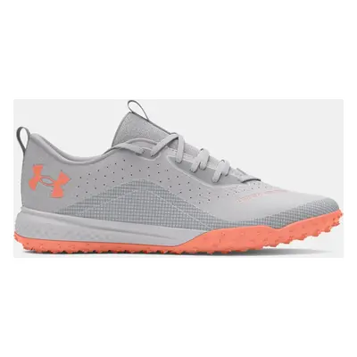 Unisex  Under Armour  Shadow 2 Turf Football Shoes Halo Gray / Flare Orange / Flare Orange 7.5