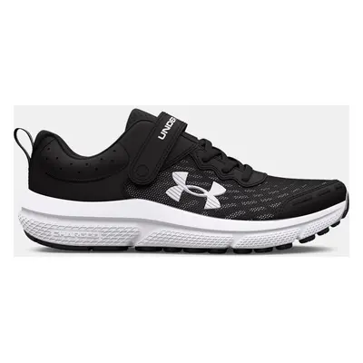 Boys' Pre-School  Under Armour  Assert 10 AC Running Shoes Black / White / White 2.5