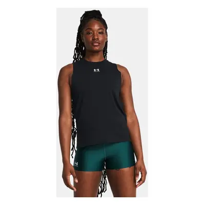 Women's  Under Armour  Rival Muscle Tank Black / White L