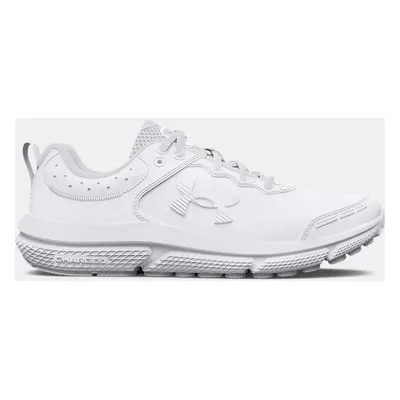 Boys' Grade School  Under Armour  Assert 10 Uniform Synthetic Running Shoes White / White / Whit