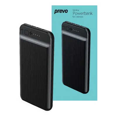 Prevo SP3012 Power bank,10000mAh Portable Fast Charging for Smart Phones, Tablets and Other Devi