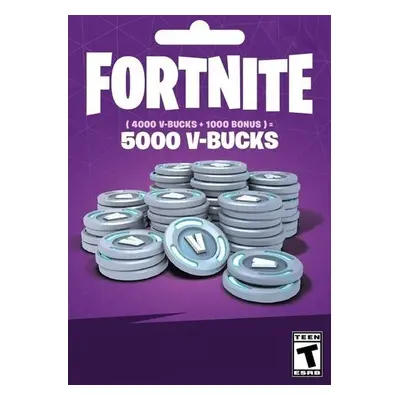 Fortnite 5000 V-Bucks Epic Games CD Key