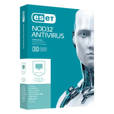 Eset NOD32 Antivirus 180 Days 1 PC Global Key