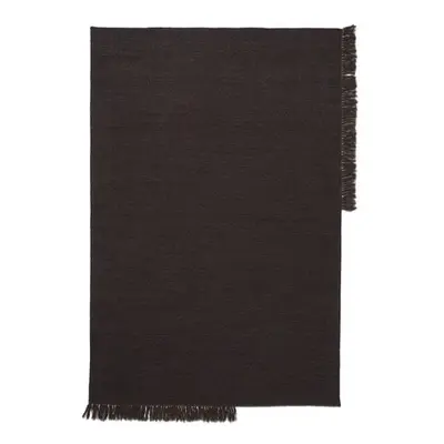 Ferm Living Kelim Rug: Dark Melange. 140cm x 200cm Ex-display