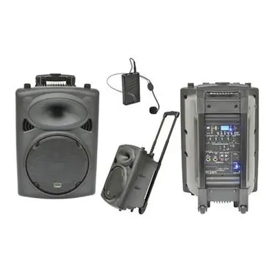 Portable PA System 150W with Wireless Microphone