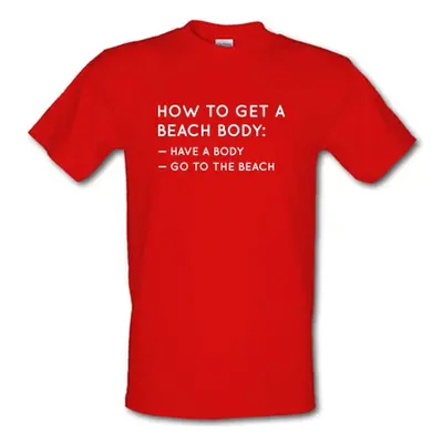 How to get a beach body male t-shirt.