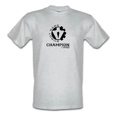 Robot Wars Champion 1998 male t-shirt.