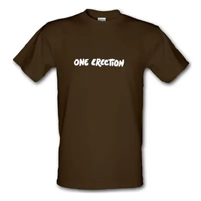 One Erection male t-shirt.