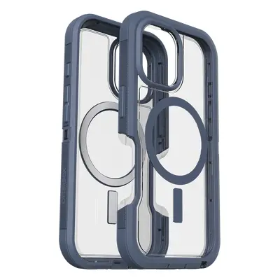 IPhone 16 Case | Defender Series XT for MagSafe Baby Blue Clear