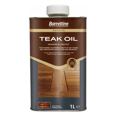 Barrettine Teak Oil 2L, Oils, Garden Furniture Oils, Cladding Coatings, Door Oils, Pure Oils