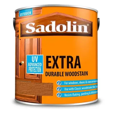 Sadolin Extra Durable Woodstain, Burma Teak 1L, Stains, Varnishes, Cladding Coatings, Door Stain