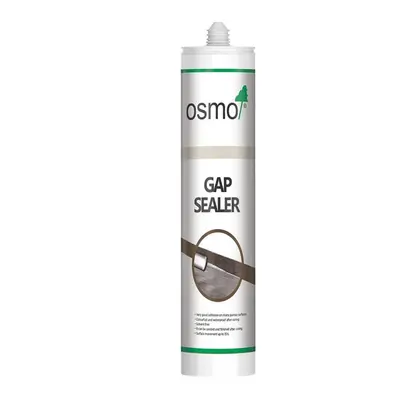 Osmo Interior Gap Sealer, Black 310ml, Seals Gaps in Interior Wood and Walls, Fillers, Door Fill