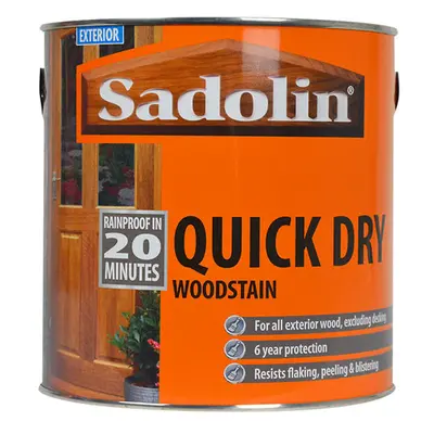 Sadolin Quick Dry Woodstain, Rosewood 1L, Stains, Garden Furniture Stain, Cladding Coatings, Sum