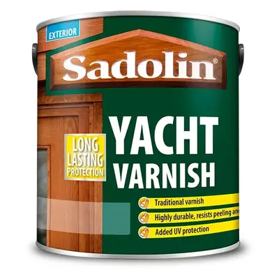 Sadolin Yacht Varnish, Gloss 750ml, Varnishes, Summer House Varnish, Door Varnish, Window Varnis