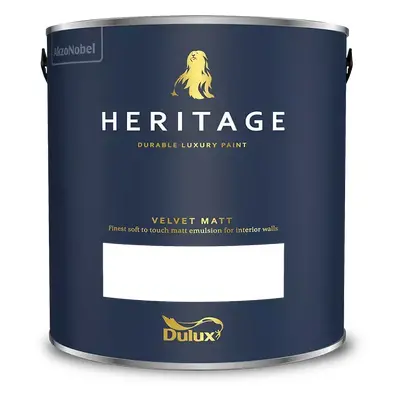 Dulux Heritage Velvet Matt Paint, Rope Ladder 1L, High Quality Matt Emulsion Paint, Paints