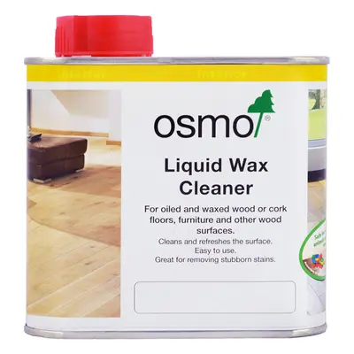 Osmo Liquid Wax Cleaner, White - 3087 500ml, Cleaner for Oil and Wax Wood Cleaner, Cleaners, Flo