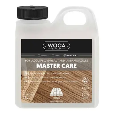 Woca Master Care 1L, Vinyl / LVT and Laminate Floor Refresher, Cleaners, Floor Cleaner