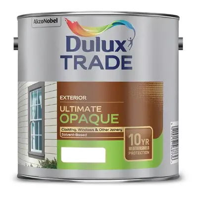 Dulux Trade Ultimate Opaque, Black 5L, Paints, Shed Paint, Cladding Coatings, Summer House Paint