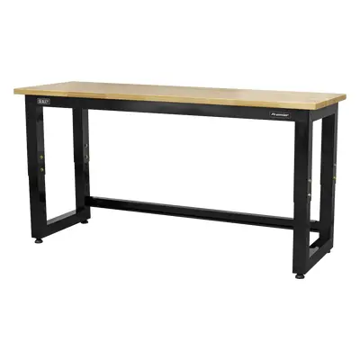 Sealey Heavy Duty Adjustable Wooden Worktop Workbench