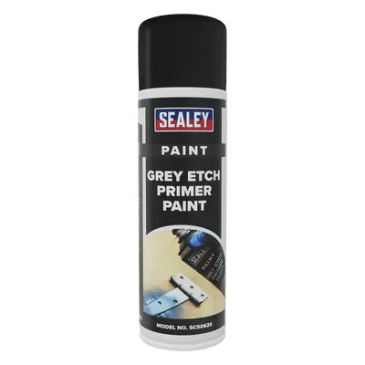 Sealey Etch Primer Aerosol Spray Paint Pack of 6