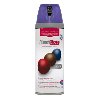 Plastikote Premium Satin Aerosol Spray Paint