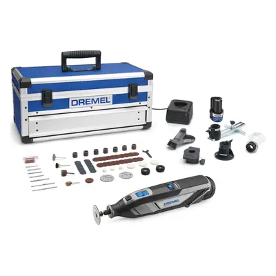 Dremel 8240 12v Cordless Rotary Multi Tool 65 Accesssory Platinum Kit