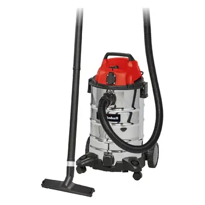 Einhell TC-VC 1930 SA Stainless Steel Wet and Dry Vacuum Cleaner with Power Take Off 30L