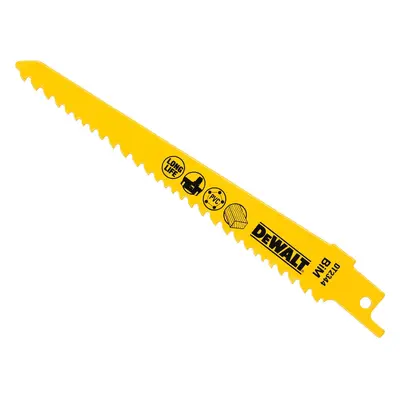 DeWalt BM Cordless Wood and Plastic Cutting Reciprocating Sabre Saw Blades