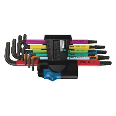 Wera 9 Piece Colour Coded Holding Torx Allen Key Set