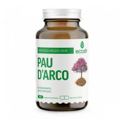 Ecosh Pau d’Arco Capsules 100 capsules