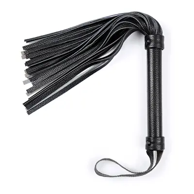 Black Real Leather Flogger