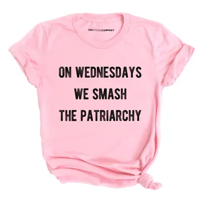 On Wednesdays We Smash The Patriarchy Feminist T-Shirt