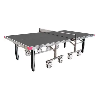 Butterfly Garden Rollaway 7000 7mm Tennis Table - Grey