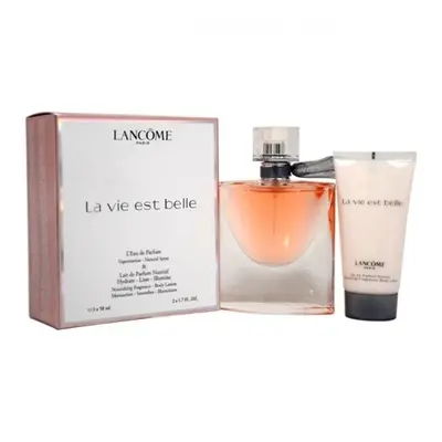 Lancome La Vie Est Belle 50ml Gift Set With 50ml Body Lotion