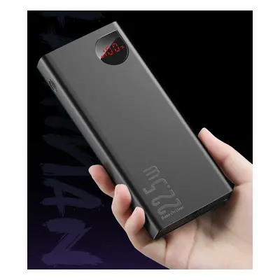 Portable Charger | Black | 22.5W / 20,000mAh Power Bank