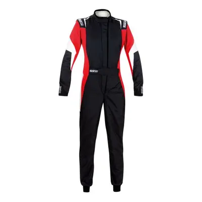 Sparco Competition Lady Race Suit - 42, Black / Red / White