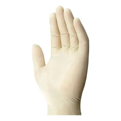 Mechanix Heavy Duty Disposable Latex Work Gloves - Box Of 100 - XL, White