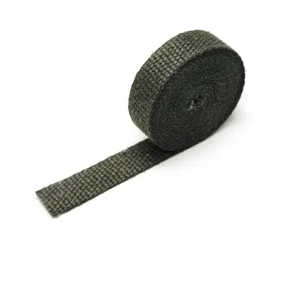 Design Engineering Exhaust Wrap - Black 1 Inch Wide - 15 Feet Roll, Black